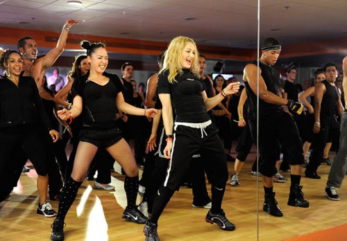 Madonna Opens "Hard Candy Fitness" In Mexico City - Inside